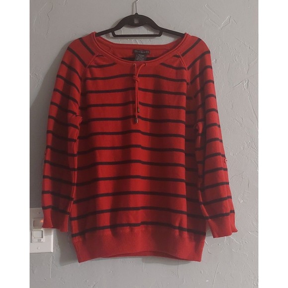 Grace Elements Sweater Tops Women XL, Striped ,long Sleeve, 100% Cotton. - Picture 4 of 12